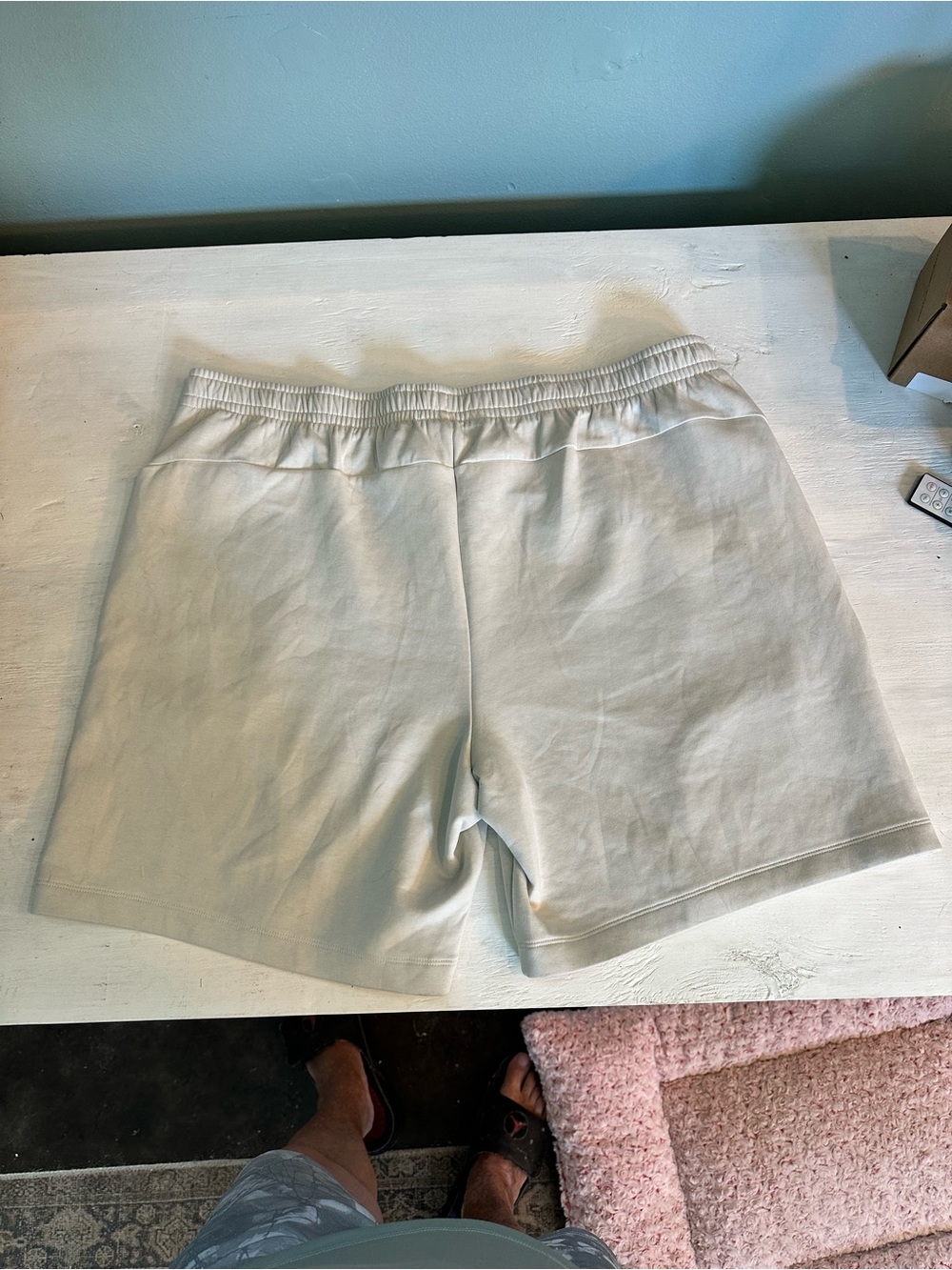 Under Armour Men's Unstoppable Fleece Shorts Heather Grey - Picture 2 of 13